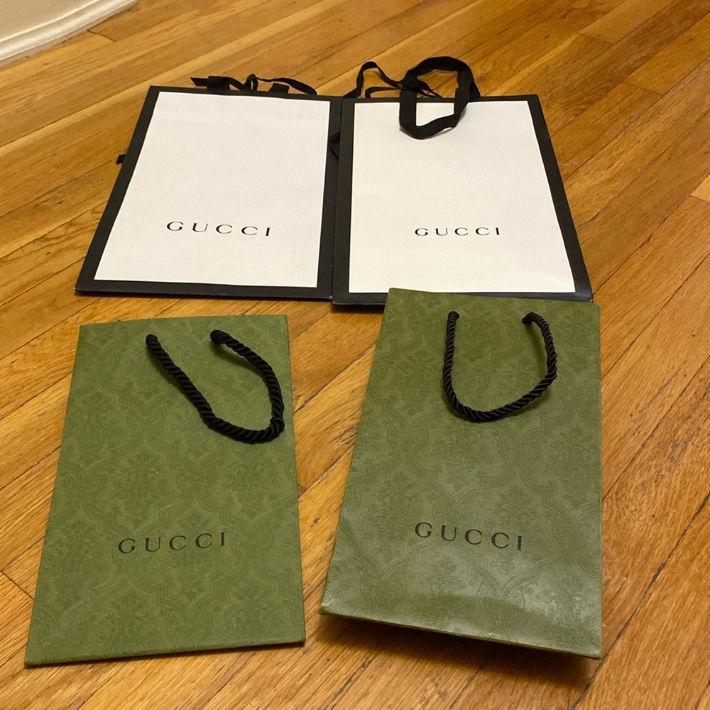 Gucci Four Shopping Bags